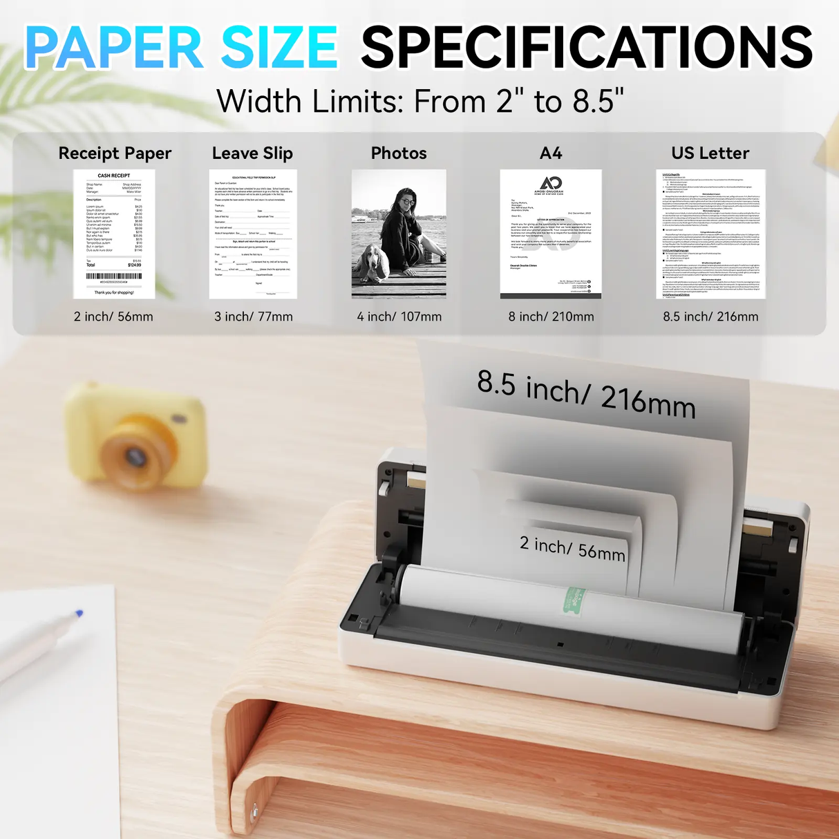 Peripage P81 Portable Wireless Printer - PeriPage Official Store