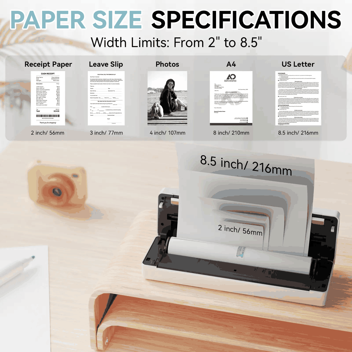 Peripage P81 Portable Wireless Printer - PeriPage Official Store