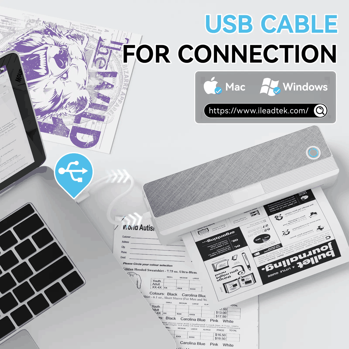 Peripage P81 Portable Wireless Printer - PeriPage Official Store
