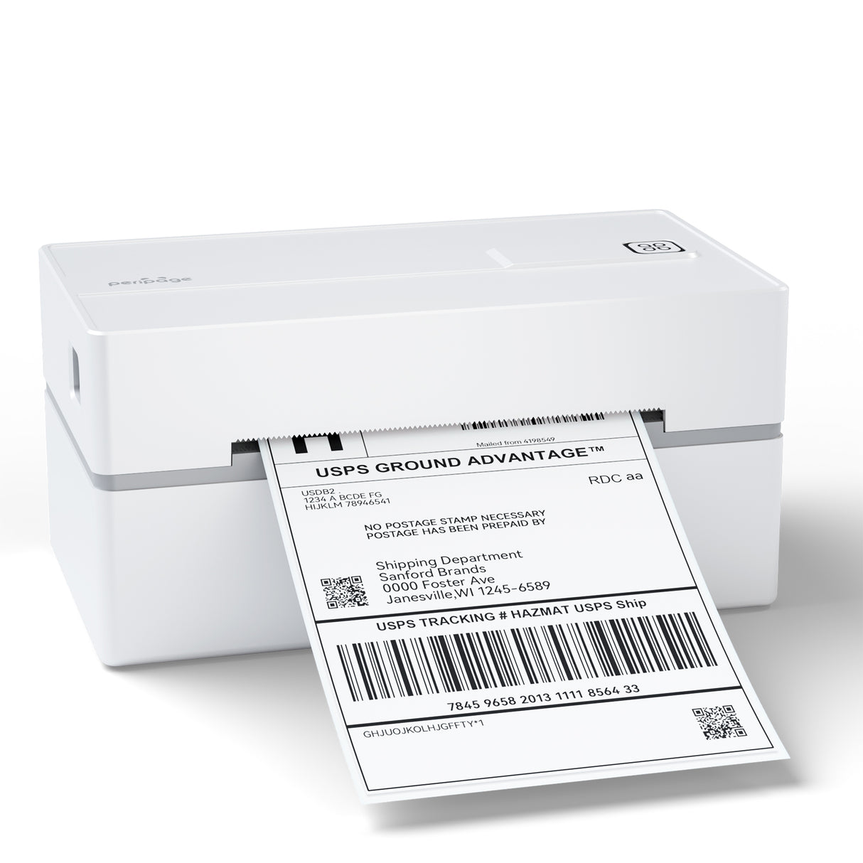 PB40 Shipping Label Printer for Shipping Packages,Support iPhone iPad Android Windows & Mac