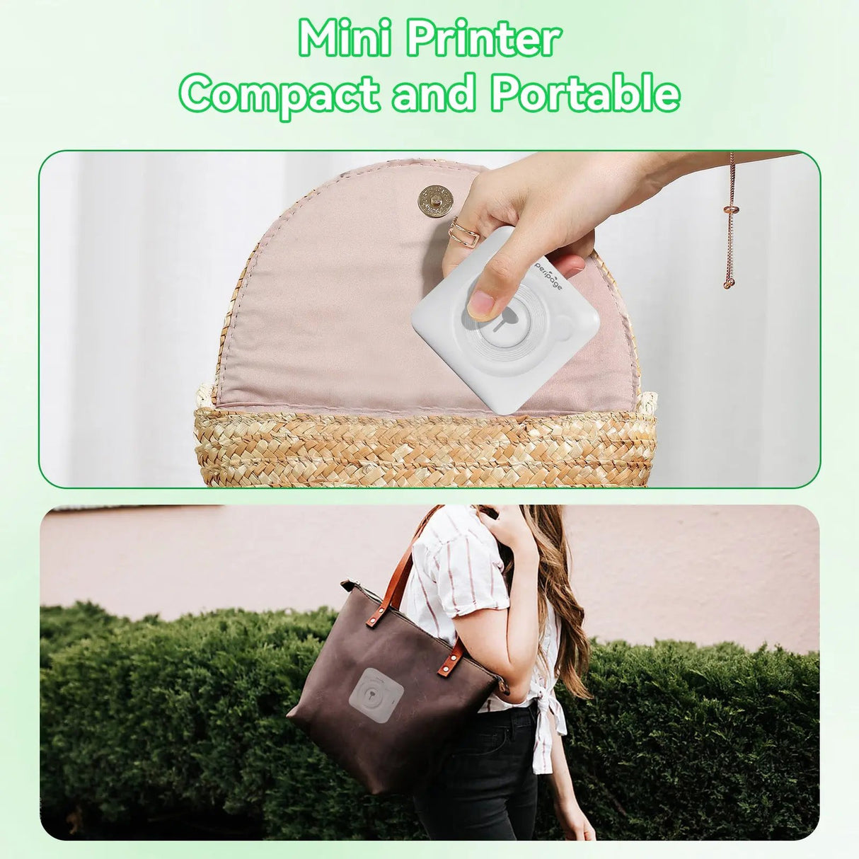 Experience clean and economical inkless printing with the PeriPage A6 portable thermal printer - no ink or toner required.