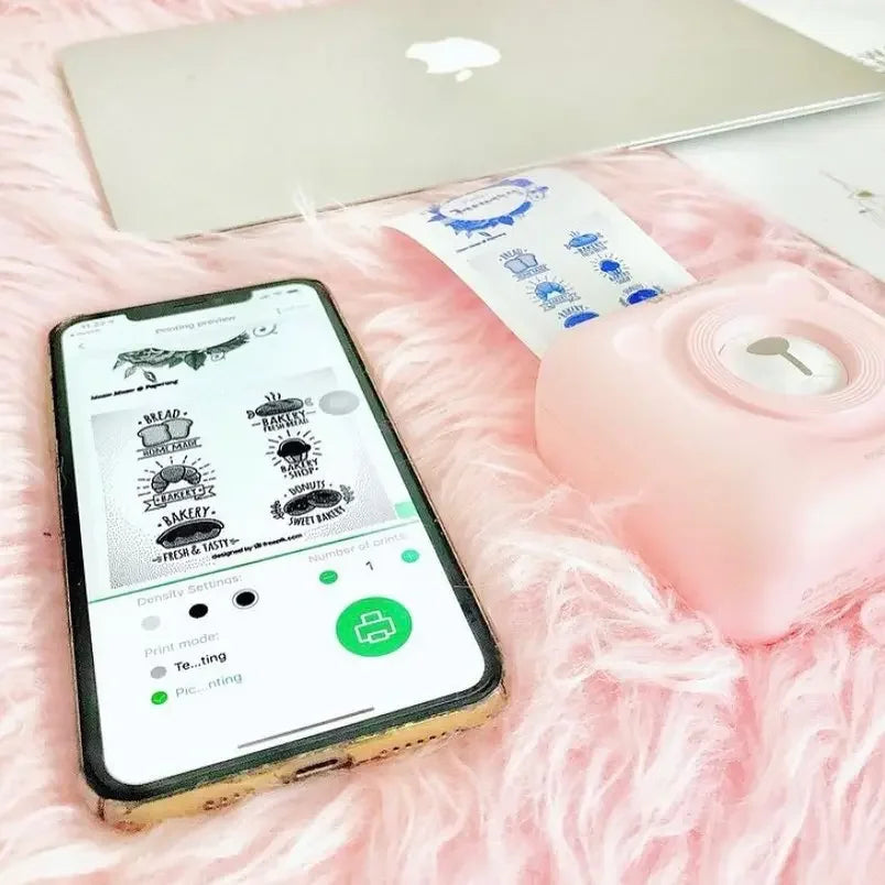 Easily spruce up your bullet journal with a PeriPage Pocket Printer