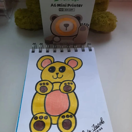 An PeriPage Pocket Printer that can print whatever as you like