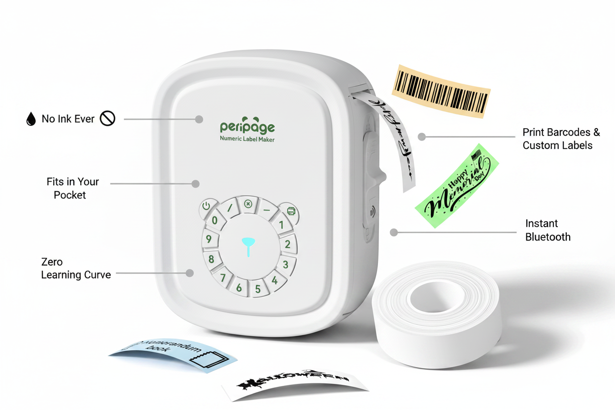 Handheld Printer Labels: Mobile Thermal Printing Solutions by PeriPage