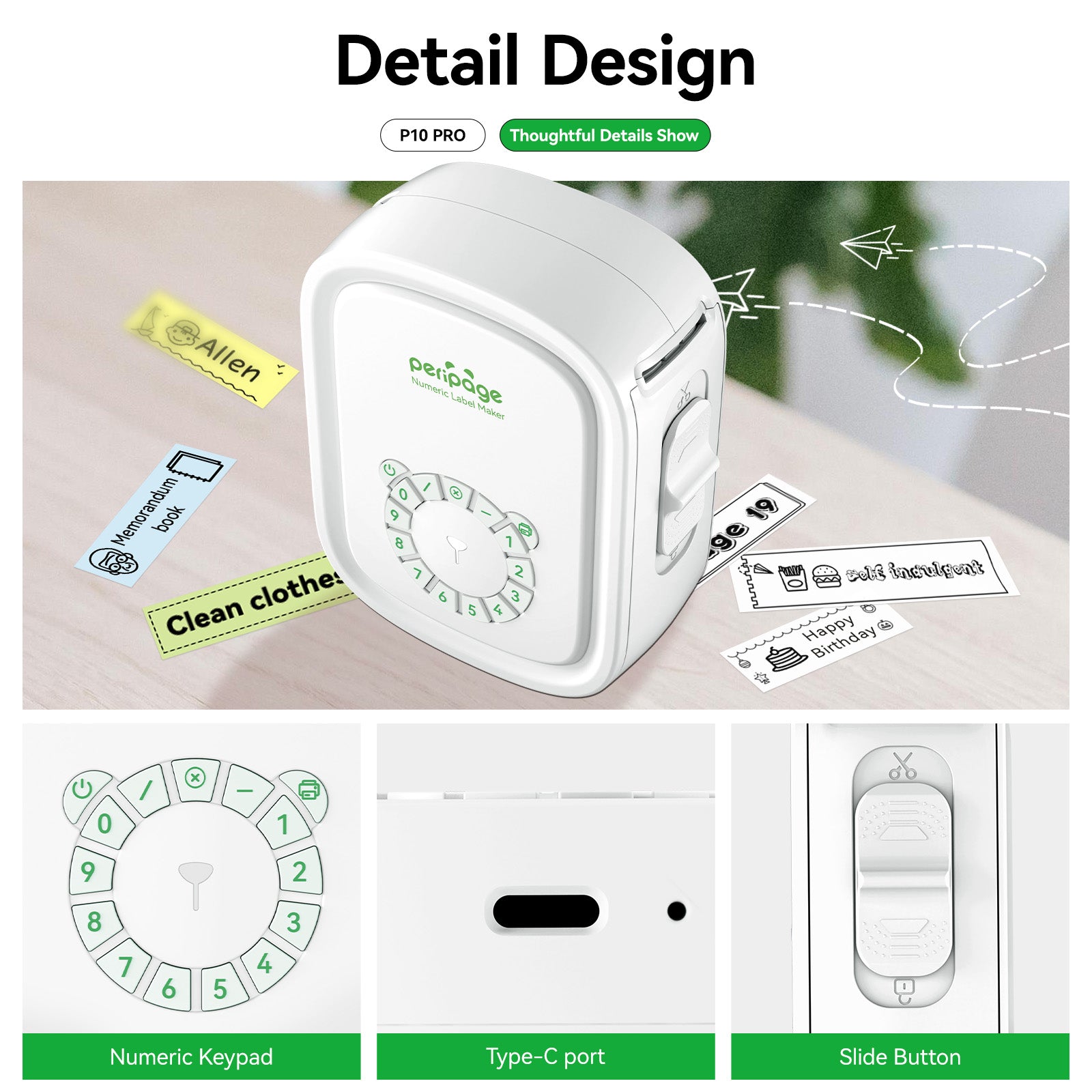 PeriPage P10 Pro Home Label Maker