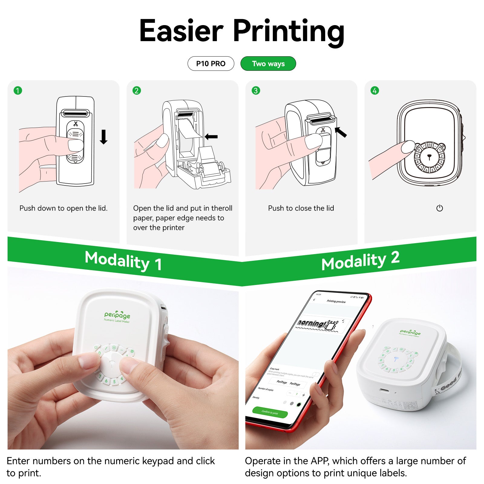 PeriPage P10 Pro Home Label Maker