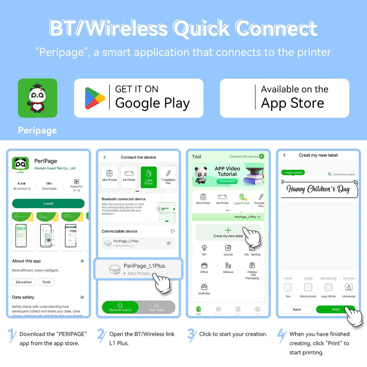 PeriPage L1 Plus Label Maker - PeriPage Official Store