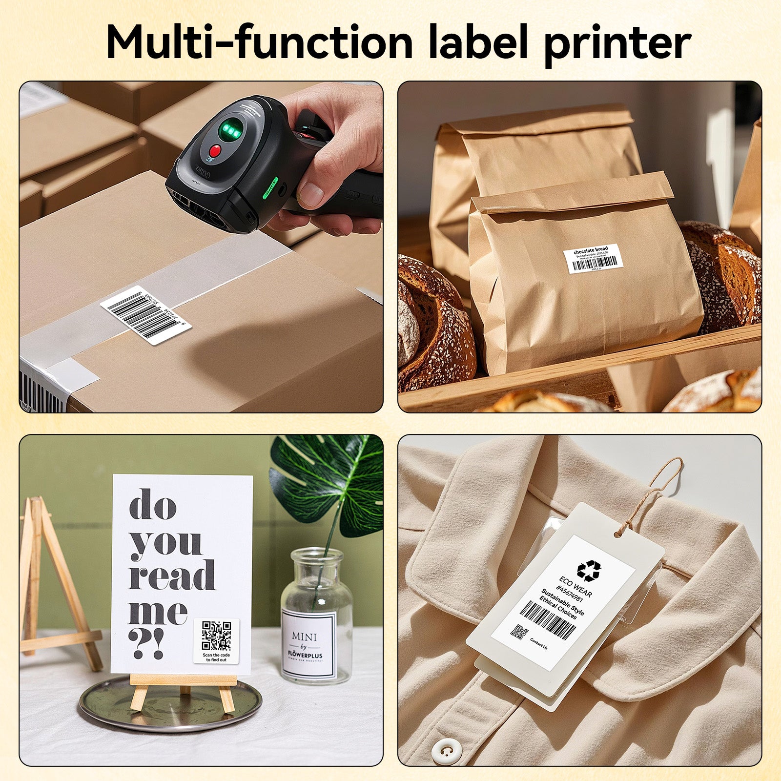 PB20 Bluethooth Label Printer, 2 Inch Portable PictureThermal Printer