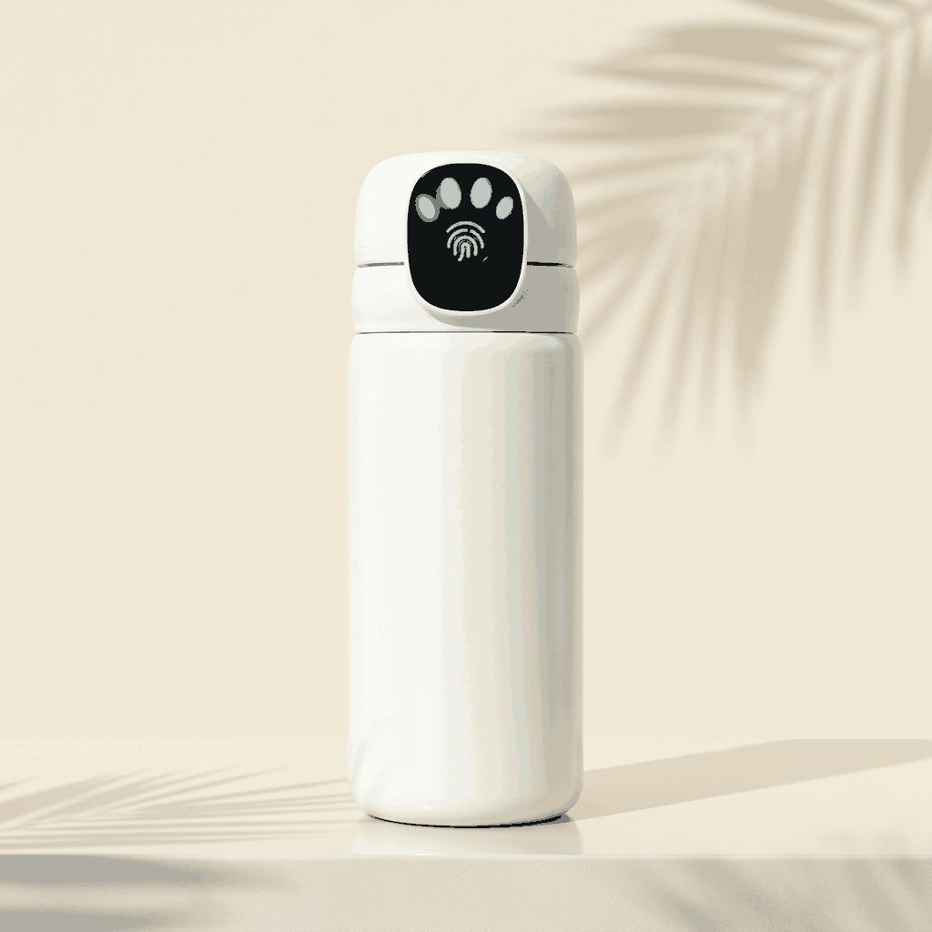 PeriPage Smart Touch Insulated Thermos Water Bottle (350ml / 12oz)