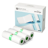 PeriPage 77x30mm Full Sticky Thermal Paper - 3 Rolls per Box, designed for 3-inch and larger printers, features strong adhesive backing for versatile labeling applications.