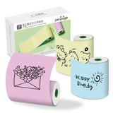 PeriPage 77x30mm Thermal Paper in Use - Print Custom Labels, Messages, and Graphics like "Happy Birthday" and "Hi"