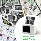 PeriPage A2 Inkless Thermal Printer - Print Photos, Clipart and Custom Labels Without Ink
