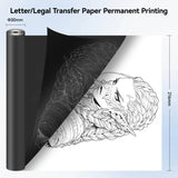 PeriPage A4 Transfer Paper printing document with ink-less and fade-less result using PeriPage A40 printer.