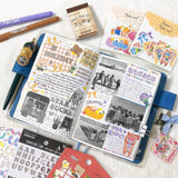 Professional-grade PeriPage A8 56×40mm thermal paper - 3-roll box with superior smudge-resistant coating, ideal for retail labels, shipping tags, and office organization.