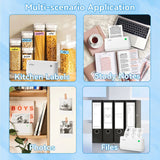 Multi-Scenario Uses for the PeriPage A9 Series - Create Kitchen Labels, Study Notes, and Print Photos On the Go