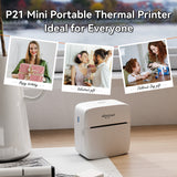 PeriPage P21 mini portable thermal printer makes an ideal gift for birthdays, Valentine's Day, Children's Day, and various special occasions.