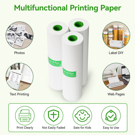 Unleash your creativity and find your purpose with versatile PeriPage thermal paper for all your printing and design needs.