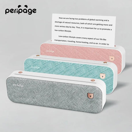 PeriPage A40 Portable Thermal Printer - PeriPage Official Store