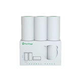 PeriPage A6 56×30mm White Thermal PeriPage Thermal Paper Rolls for A6 A9 Models, 30mm x 56mm, 3 Rolls Box