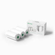 PeriPage White Thermal Paper Rolls, 30mm x 56mm, 3 Rolls per Box - Compatible with A6 Model