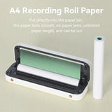 PeriPage A4 Thermal Paper Roll for Easy Use, Smooth Texture and No Paper Jams